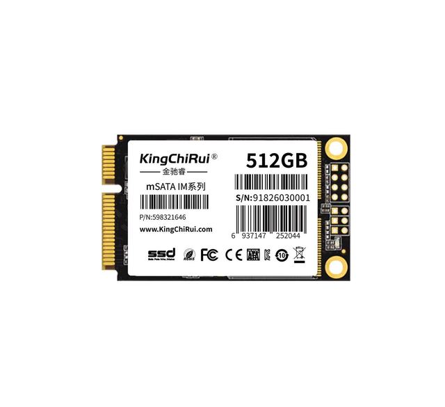 Kingchirui MSATA SSD Solid State Drive 128GB 256GB 512GB 1TB Internal Storage Disk for Laptop Desktop PC Upgrade