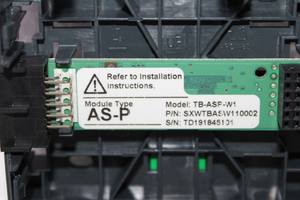 SXWTBASW110002 TB-ASP-W1 Terminalbasis, SpaceLogic, vereist voor AS-P programmeercontroller industriële automatisering - Product Image 3