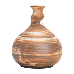 Stoneware Zen Desktop Ceramic Decoration Pottery Pot Hydroponic Flower Pot <strong>Small</strong> <strong>Vase</strong> Table <strong>Vase</strong> - Product Image 5