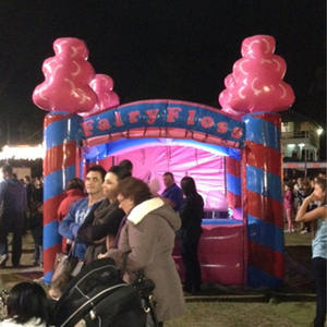 户外广告促销充气糖果牙线帐篷出售派对/零售K5021 - Product Image 2