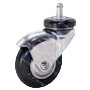 SS 50 76 MM 2 3 Zoll Hochwertige Runde Weiche Neopren-Gummi-Lenkrolle - Product Image 5