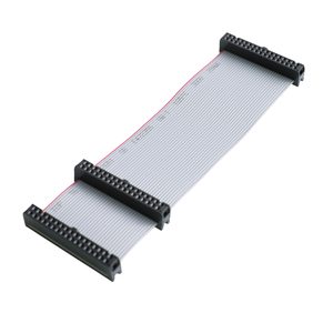 2.54mm IDCコネクタフラットリボンケーブル黒3 IDCコネクタ26ピン34ピン40ピンカスタムワイヤーハーネスIDCフラットケーブルアセンブリ - Product Image 2