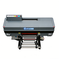 Imprimante DTF UV automatique A3 neuve 30 cm avec film doré en rouleau, laminateur et encre UV