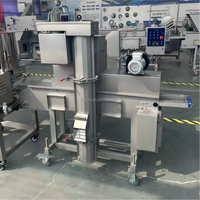 Machine à paner automatique commerciale -- Équipement de panure pour poulet, poisson et viande