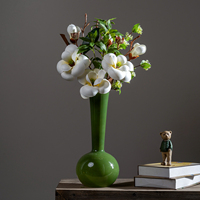 Faux tige de magnolia, fleurs artificielles de magnolia blanches, plante artificielle, décoration de table à domicile, mariage