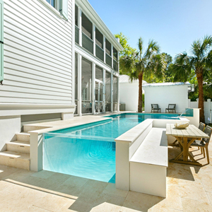 Piscine extérieure en acrylique haute densité Panneaux translucides de qualité supérieure Piscine sur mesure avec service ODM - Product Image 1