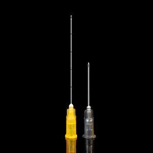 Aiguille à tatouer 18U 0,25 mm jetable en acier inoxydable pour microblading et ponction cutanée - Product Image 1