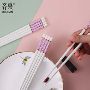 <span class=keywords><strong>Palillos</strong></span> blancos de 2 colores de stock, <span class=keywords><strong>palillos</strong></span> de 27cm con <span class=keywords><strong>nombre</strong></span>, juego de regalo, <span class=keywords><strong>palillos</strong></span> de fibra de vidrio de colores de plástico marfil de aleación para 2 personas - Product Image 5