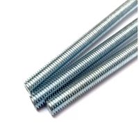 M10 Fully Threaded Steel Rod Zinc Plated DIN976 Metric Stud Class 8.8 Blue White Left/Right Hand General Industry
