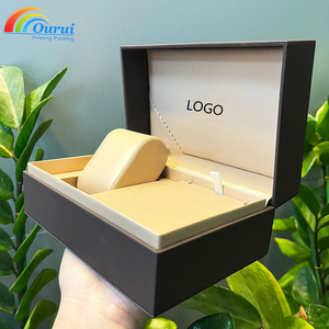 Factory Wholesale Custom Watch & Pendant Gift Packaging <b>Set</b> With Logo Satin Lining Luxury Jewelry Gift Boxes For Women Man - Product Image 3