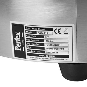 Crêpière à <span class=keywords><strong>gaz</strong></span> ronde, machine à crêpes en fonte, machine à crêpes en acier inoxydable, qualité professionnelle, robuste, vente chaude - Product Image 4
