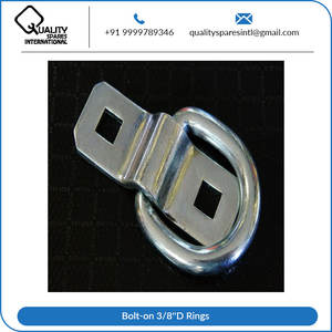 Anneau en D de 3/8 "à boulon, pour remorque de voiture, camion plat, corde de chaîne - Product Image 2