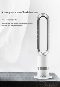 Ventilateur sans pales silencieux pour la maison et le bureau, avec télécommande, refroidissement par air, purification, protection contre la surchauffe, ventilateur de sol silencieux sans pales - Product Image 1