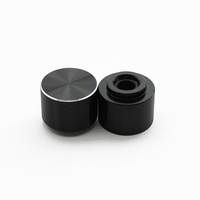Bouton de volume en aluminium moleté de qualité supérieure, usiné CNC, pour amplificateur Hi-Fi, DAC et équipement audio