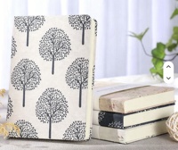 Carnet/Agenda A6 en tissu rigide, 60 feuilles, reliure cousue, personnalisable, cadeau promotionnel pour le bureau et la papeterie professionnelle