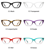Lunettes optiques pour femmes TR90, monture de lunettes à charnière à ressort, lunettes de transition, lunettes anti-lumière bleue, lunettes de créateur pour femmes