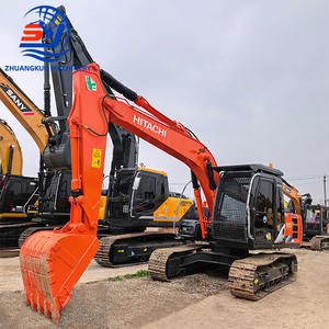 Excavatrice sur chenilles hydraulique d'occasion Hitachi ZX120 Zaxis 120, 12 tonnes, de taille moyenne, à vendre - Product Image 1