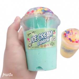 Nickelodeon Ice Cream Putty Slime Kit DIY Toy Unisex Silicone <b>Clay</b> Animal <b>Modeling</b> Educational Relieve Stress ASTM Certificate - Product Image 6