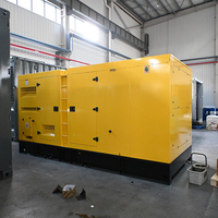 Groupe électrogène diesel Weichai à faible bruit, refroidi par eau, homologué CE avec ATS, en gros, 400 kVA, 500 kVA, 600 kVA, 700 kVA, 800 kVA