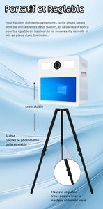 Photomaton de fête de qualité supérieure à prix avantageux, miroir magique, iPad/SLR, WiFi/Bluetooth, construction métallique, capacité de 15 personnes - Product Image 4