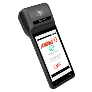 Noryox 5,5 pulgadas 4G Android 13 Pos Venta caliente 4G Android 13 Terminal Pos de mano con impresora para restaurante Sistema Pos de entrega