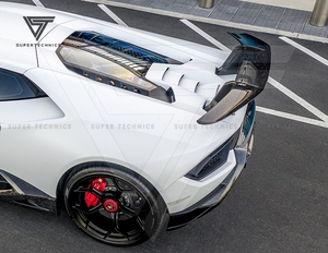 Performante Style Carbon Fiber Rear Spoiler for Lambo Huracan Performante LP40 and <strong>Spyder</strong> LP640-1 - Product Image 4