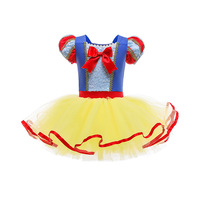 Lindo Vestido de Baile de Dibujos Animados para Niñas, Vestido de Princesa para Bebés, Tutú de Ballet, Disfraz de Baile para Niñas