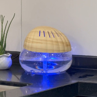Mini humidificateur portable à brume fraîche avec projection 7 couleurs, diffuseur d'aromathérapie électrique pour maison et voiture, petit purificateur d'air USB