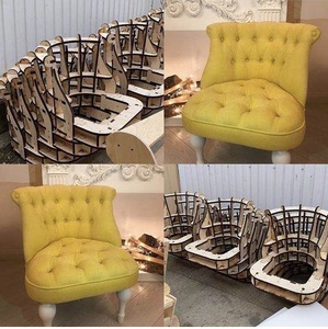 เครื่องตัดเลเซอร์ CO2 ความเร็วสูง สำหรับ MDF ไม้อัด แผ่นโลหะ กระดาษ ระบายความร้อนด้วยน้ำ รางนำ 3 แกน รองรับ AI/PLT แบบยาว - Product Image 3