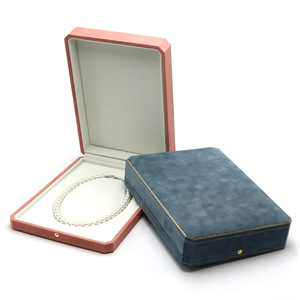 Octagonal Shaped Large <b>Jewelry</b> <b>Box</b> Velvet Material <b>Necklace</b> <b>Jewelry</b> <b>Box</b> Minimally Designed <b>Jewelry</b> <b>Box</b> - Product Image 2