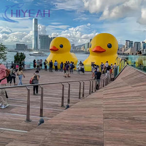Aangepaste Pvc Gele Eend 10 Meter Gigantische Opblaasbare Eend Enorme Opblaasbare Commerciële Rubberen Eend - Product Image 6