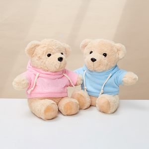 Bán buôn âu yếm Thú nhồi bông biểu tượng tùy chỉnh gấu bông màu sắc khác nhau T-Shirt đồ chơi sang trọng - Product Image 5