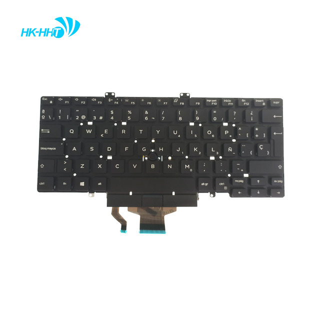 HK-HHT SP Spanish LA Latin Laptop Keyboard Teclado for Dell Latitude E5400 E5500 5400 5500