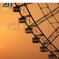 Grande Roue de 108 Mètres de Chine : Équipement de Manèges pour Adultes, Aire de Divertissement Extérieure, Grande Attraction Thématique