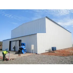 Easy assemble warehouse prefabricated steel structure building industrial factory shed metal frame price