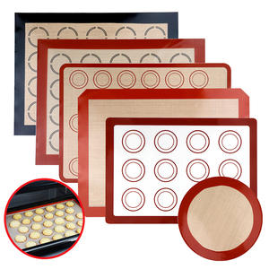 <span class=keywords><strong>Tapis</strong></span> de cuisson en silicone résistant aux hautes températures, <span class=keywords><strong>tapis</strong></span> à rouler, <span class=keywords><strong>tapis</strong></span> de pétrissage antiadhésif pour macarons, <span class=keywords><strong>Silpat</strong></span> – Vente chaude en usine - Product Image 4