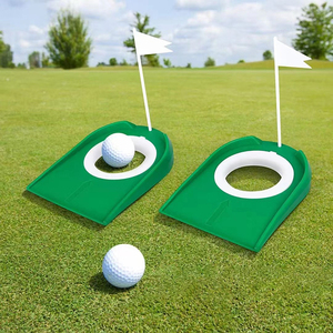 Coupe de golf en plastique intérieur/extérieur avec équipement d'entraînement de drapeau <span class=keywords><strong>pour</strong></span> golfeurs - Product Image 1