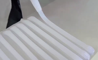 Scellant en silicone résistant à la moisissure de haute qualité FENGJING adhésif de colle de fixation de miroir d'usine OEM 300ml blanc pour la construction