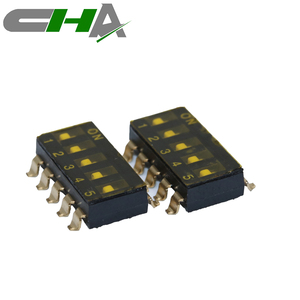 Interruptor DIP de la serie <span class=keywords><strong>CDM</strong></span> de CHA Factory, interruptor DIP SMD mini de paso de 2.54 mm para máquina - Product Image 2