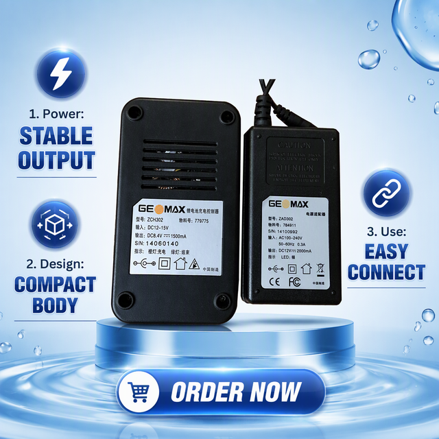 ZCH302 301 Battery Charger for GEOMAX ZBA301 ZBA302 Surveying Instrument Accessories