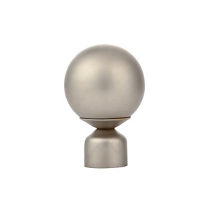 Cortina di <span class=keywords><strong>ferro</strong></span> finale <span class=keywords><strong>per</strong></span> tenda tubo, bastone <span class=keywords><strong>per</strong></span> <span class=keywords><strong>tende</strong></span> finials, vintage rotondo tenda finali - Product Image 1