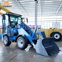 Caricatore Elettrico LOGWAY con Batteria al Litio Ferro Fosfato Senza Manutenzione, Potente Sistema Idraulico per Allevamenti