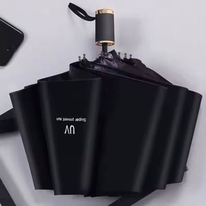 Strong <b>Windproof</b> Portable Manual Folded Travel Compact Foldable Rain <b>Umbrella</b> - Product Image 3