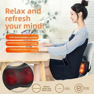 Almohada de Masaje Eléctrico Inteligente de 8 Cabezales con Infrarrojos para Fisioterapia y Calentamiento, para Cuello, Hombros y Cervicales - Uso en Coche/Hogar - Product Image 3