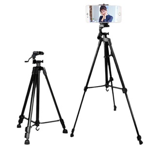 Cheap 3366 Metal <strong>Foldable</strong> Tracking 360 Sports Video <strong>Supplier</strong> Hand Held Camera <strong>Tripod</strong> for Studio - Product Image 4