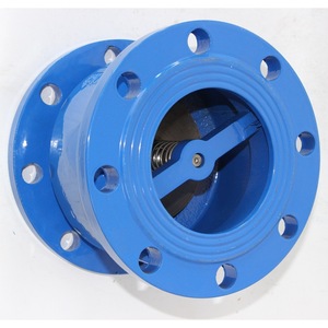Válvula de Retención Silenciosa Longyao Shuangyong HX41X-16Q de Hierro Dúctil, Anti-reflujo, para Agua, Estructura de Una Sola Membrana - Product Image 3