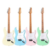 En vente personnalisé chinois qualité basse électrique tilleul droit 6 cordes métal Folk guitare basse électrique pour garçons filles