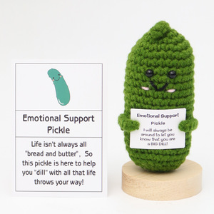 Muñecos de Ganchillo de Energía Positiva, Lindos Mini Patatas de Peluche para Abrazar, Figuras Tejidas a Mano, Artesanías Kawaii, Regalos de Cumpleaños de Ganchillo - Product Image 5