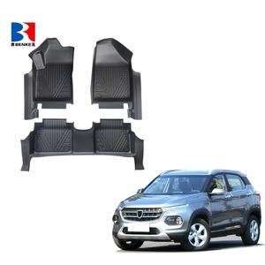 พรมปูพื้น TPE สำหรับรถยนต์ Wuling 5D |   3 ชิ้น ครอบคลุมเต็มรูปแบบ |   แผ่นรองพื้นรถยนต์แบบหนาพิเศษ กันน้ำ กันลื่น ราคาโรงงาน - Product Image 1