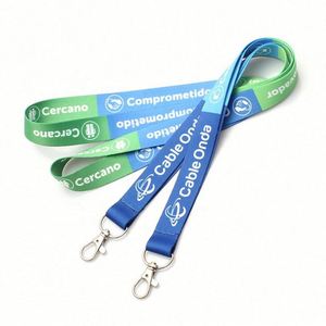 Custom <b>Lanyard</b> <b>Polyester</b> Silk Printing <b>Lanyard</b> for Promotional Gift - Product Image 6